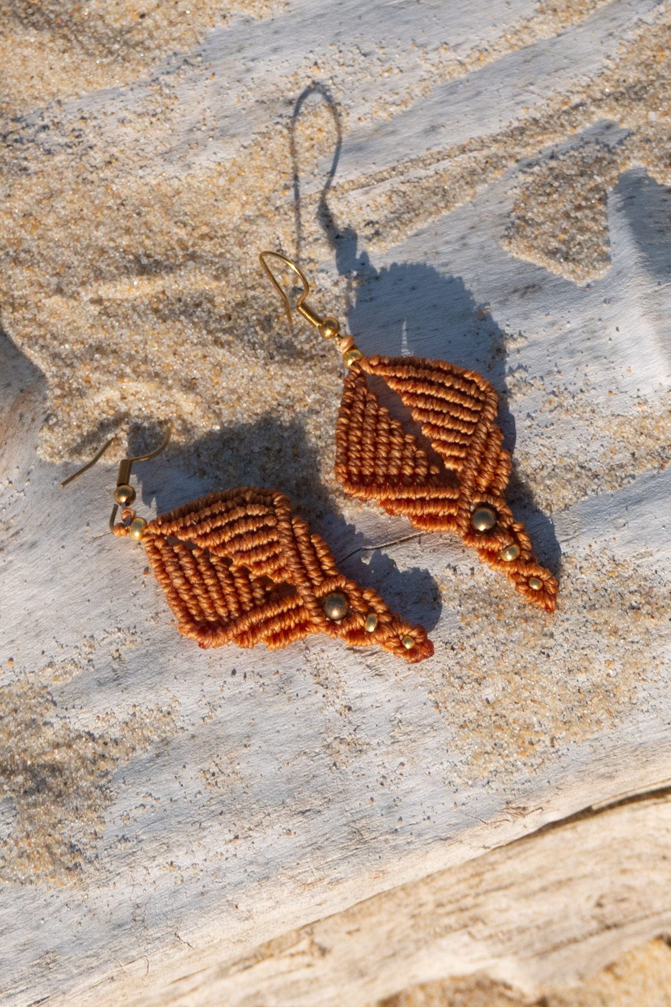 boucle orange triangle
